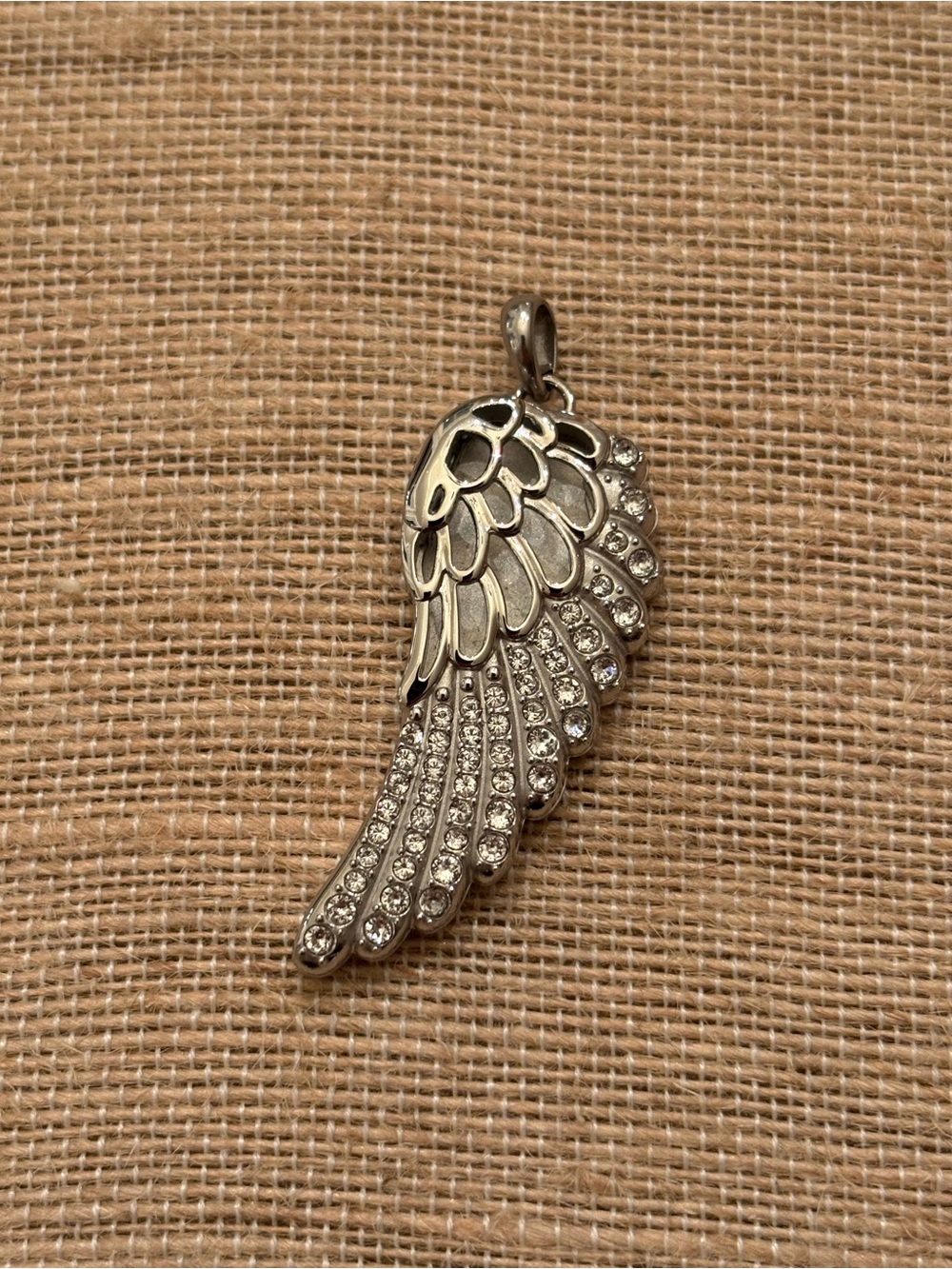 Origami Owl Silver Single Winged Locket
